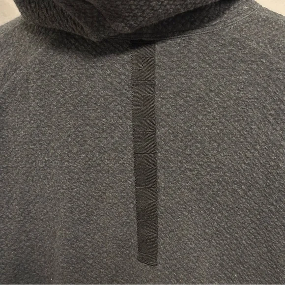 Lululemon At Ease Hoodie in Heathered Speckled Jet Blue / Black - Picture 8 of 10